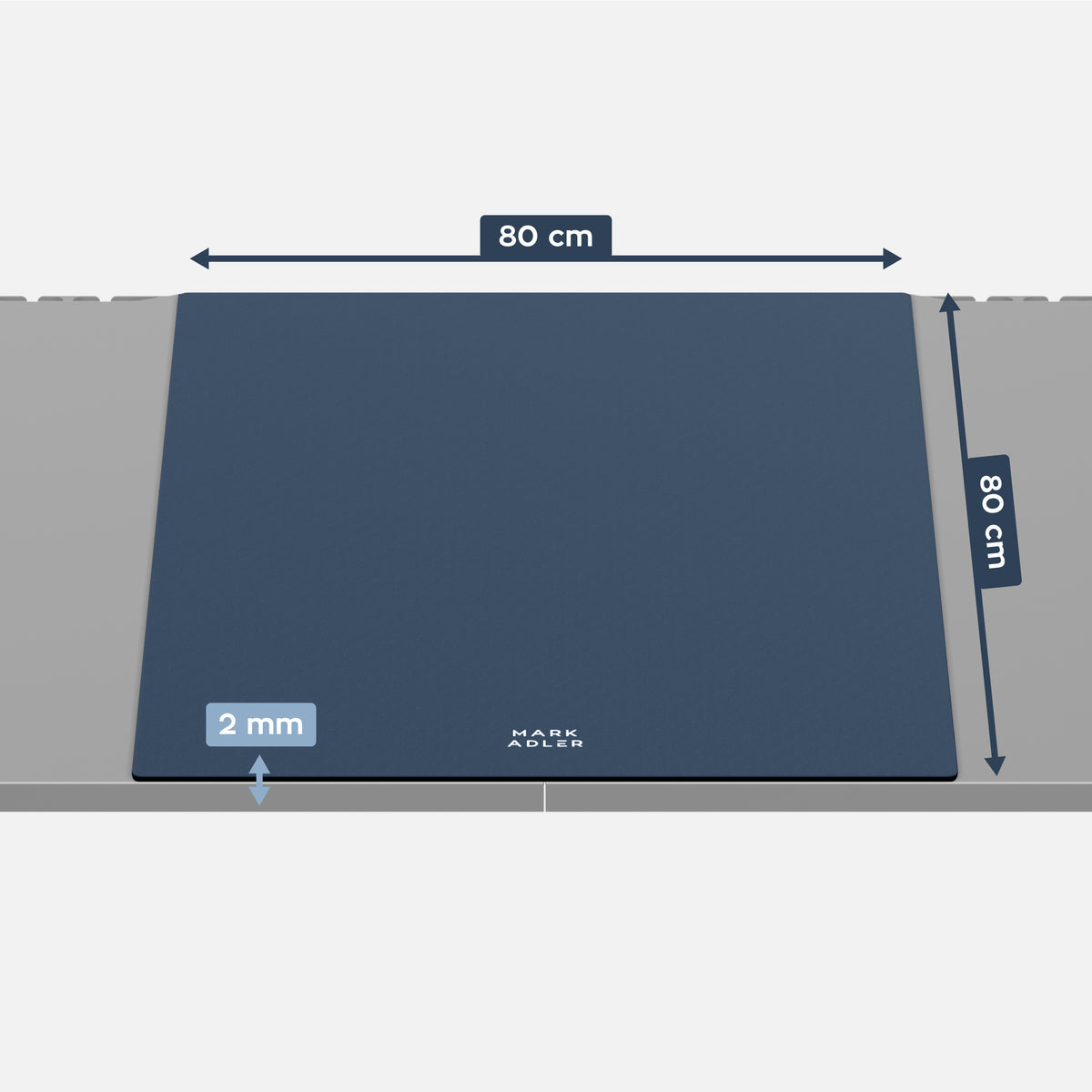 A large worktop – the space you need