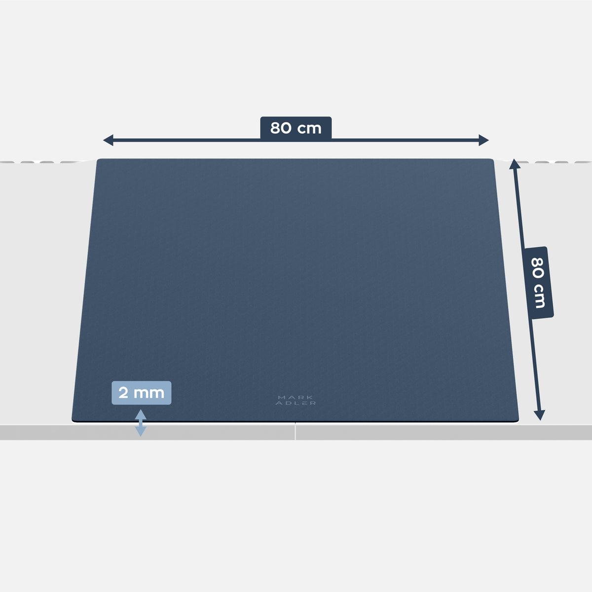 A large worktop – the space you need