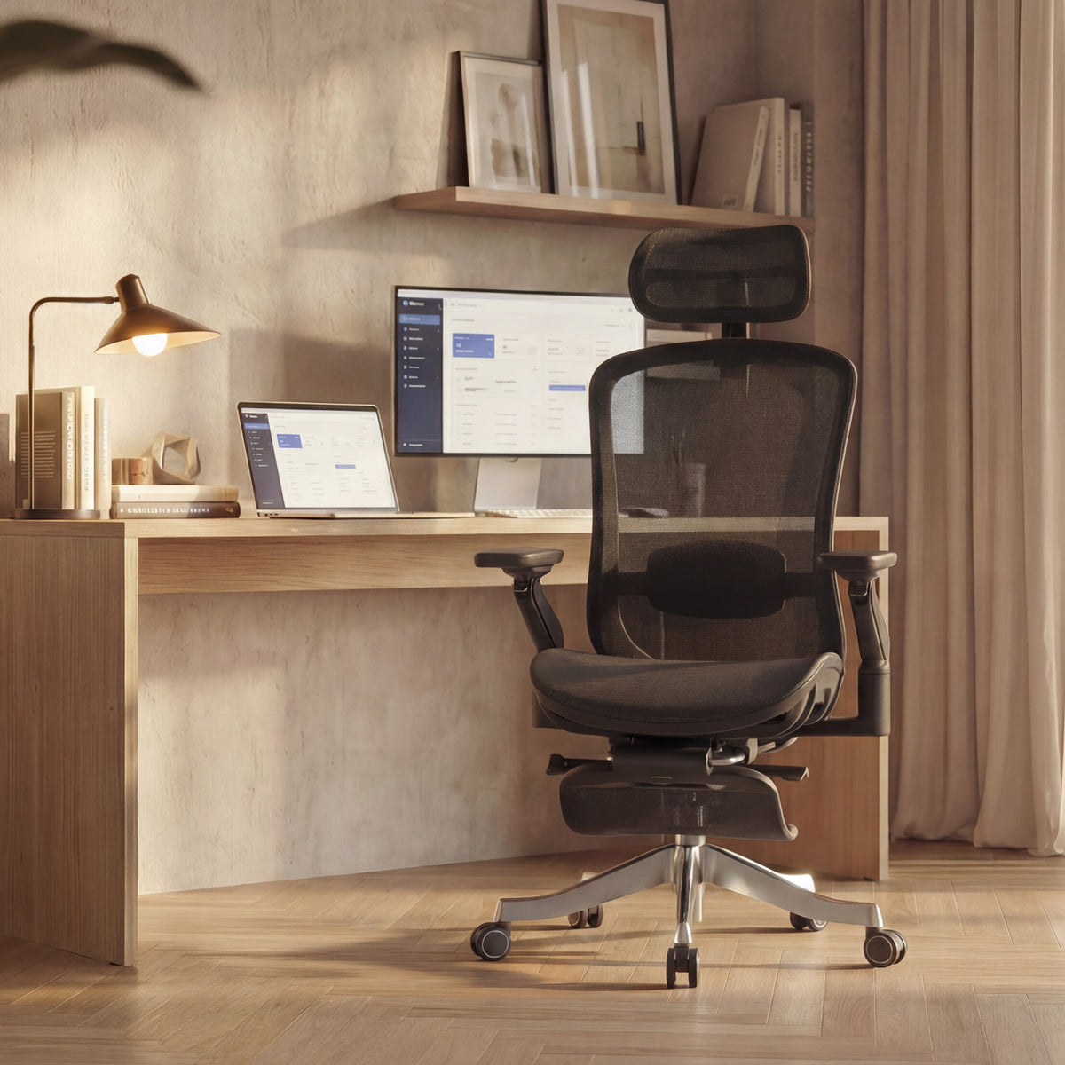 Mark Adler Leadpro 8.7 Black Ergonomic Massage Armchair