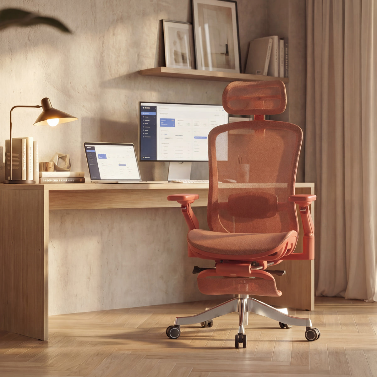 Mark Adler Leadpro 8.7 Red Ergonomic Massage Armchair