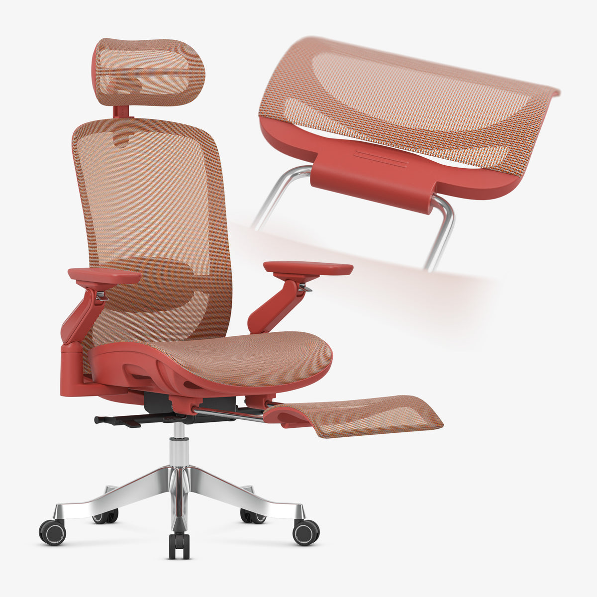 Mark Adler Leadpro 8.7 Red Ergonomic Massage Armchair