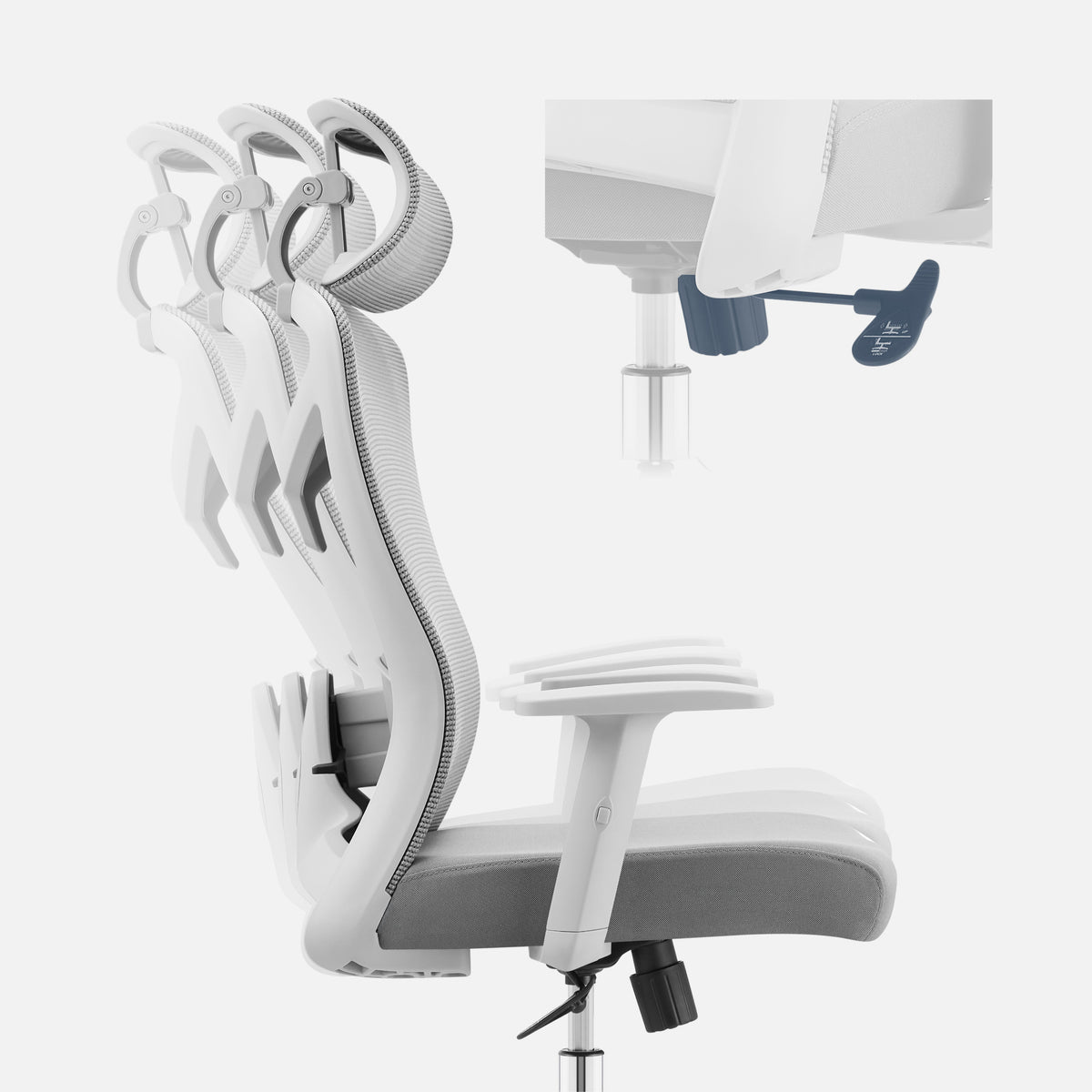Mark Adler Manager 2.6 Grey Ergonomic Office Chair