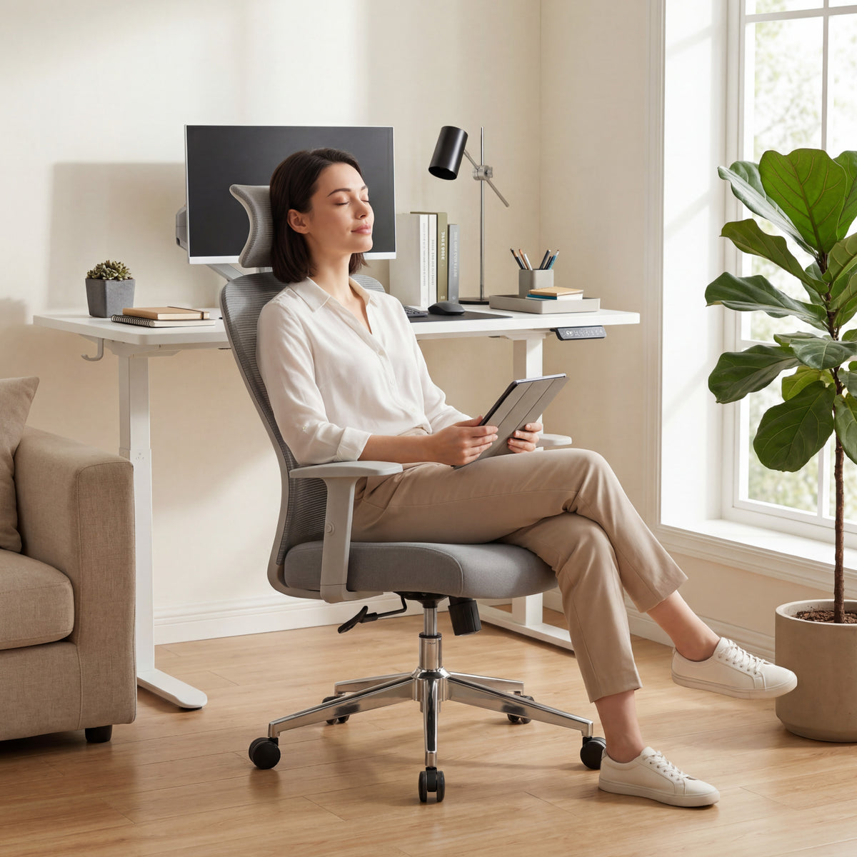 Mark Adler Manager 2.6 Grey Ergonomic Office Chair