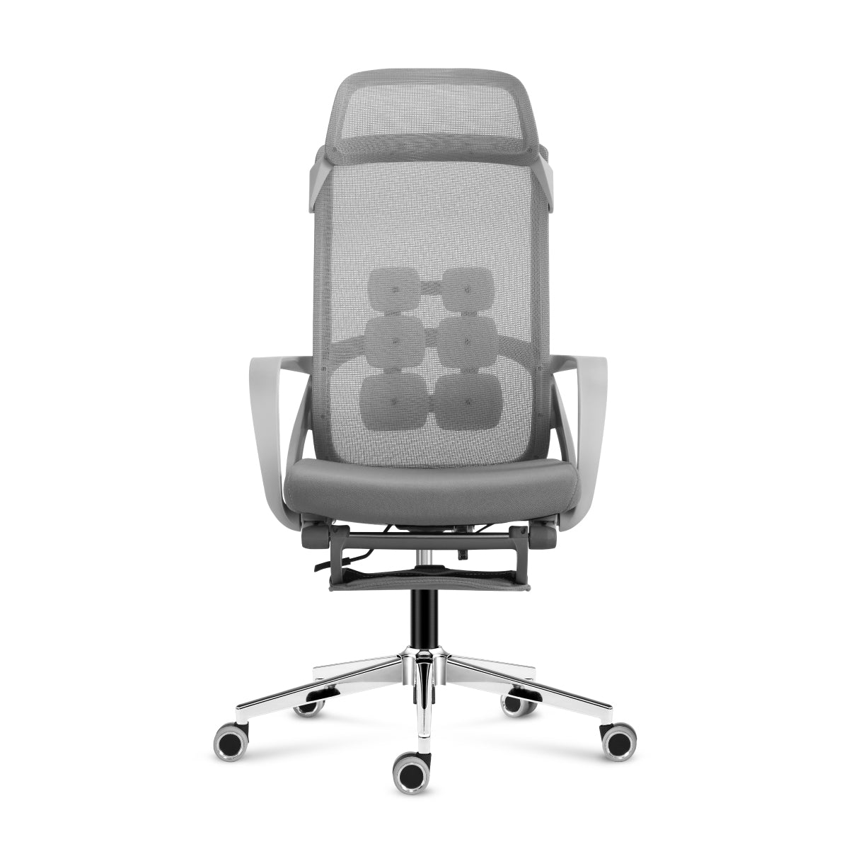 Mark Adler Manager 3.6 Grey office chair with footrest