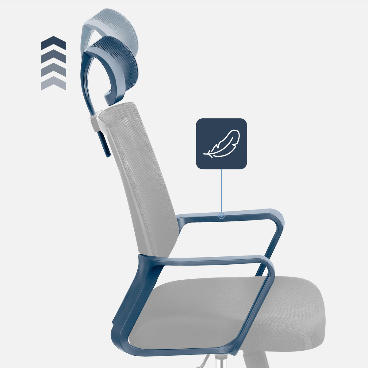 Adjustable headrest