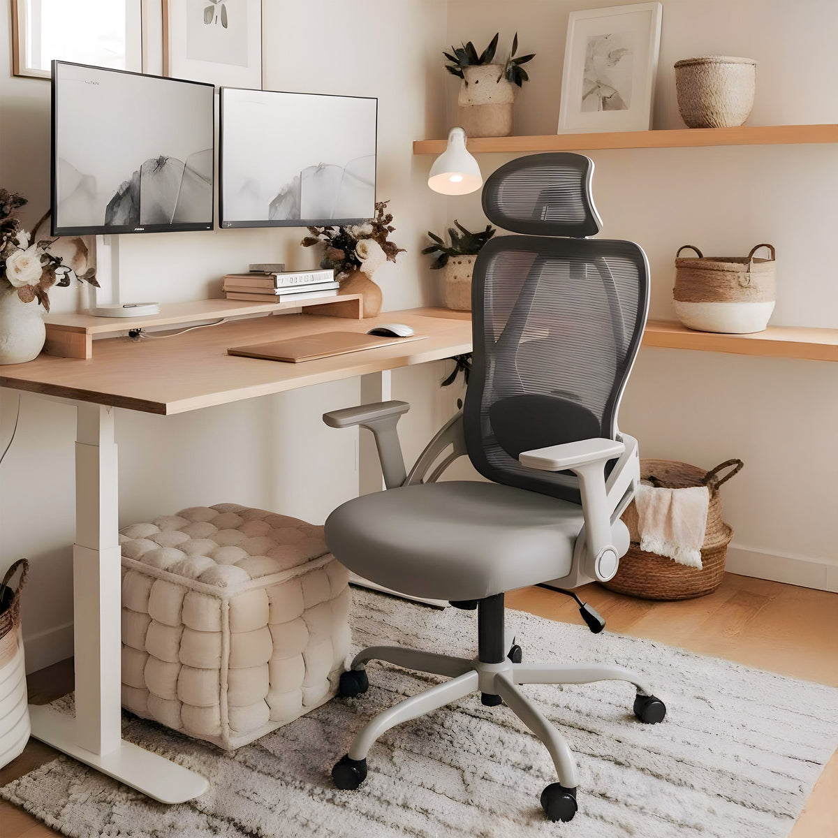 Mark Adler Manager 2.9 Grey swivel chair