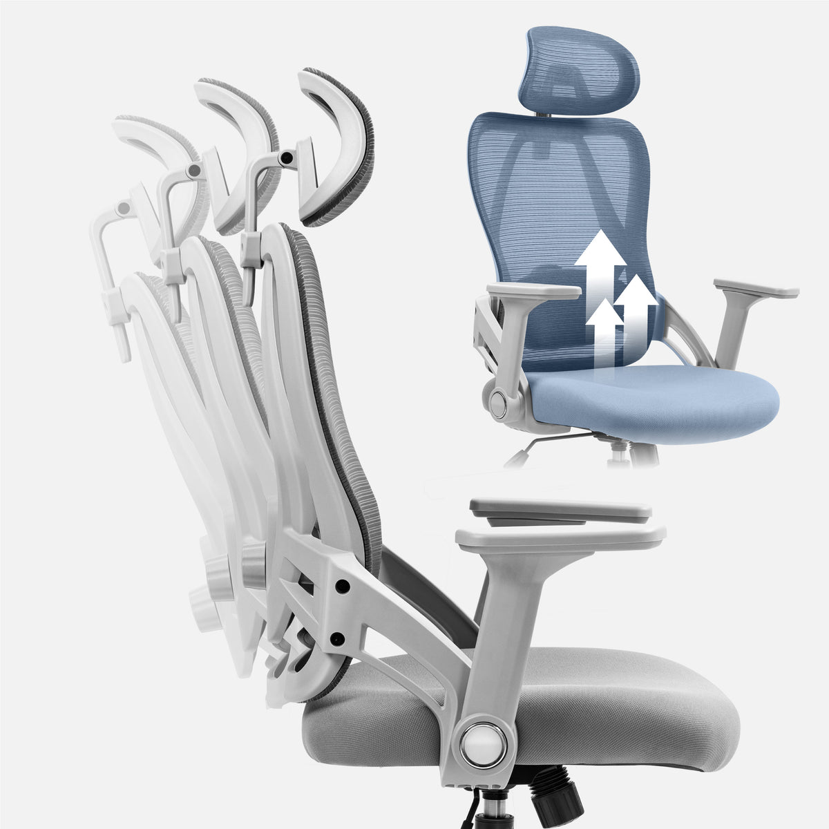 Mark Adler Manager 2.9 Grey swivel chair