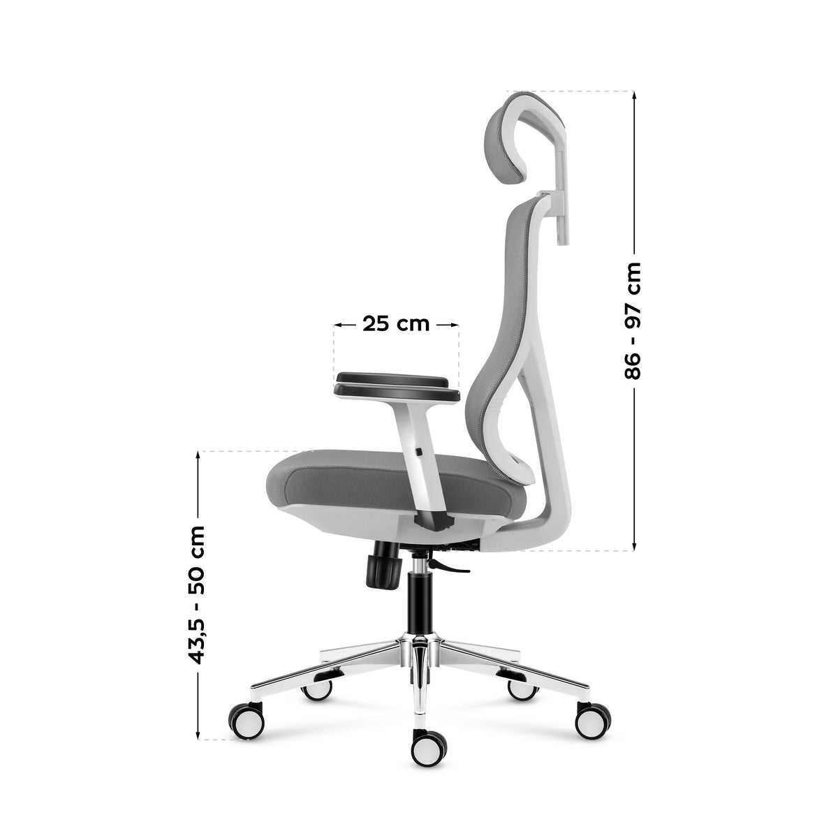 Mark Adler Manager 3.3 White office chair