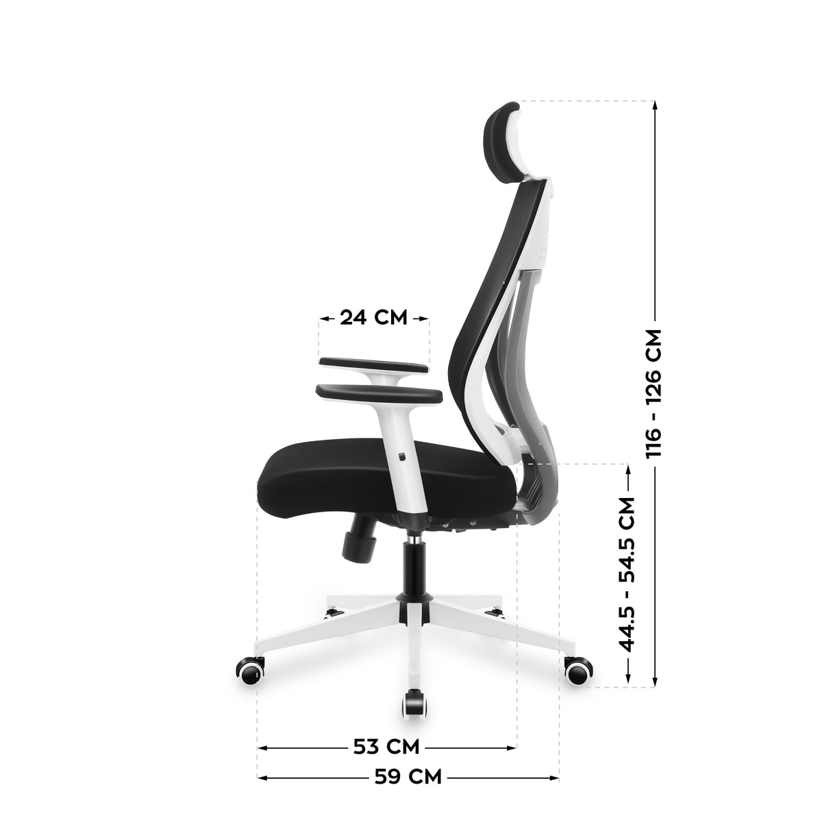 MARK ADLER MANAGER 3.9 Black office chair