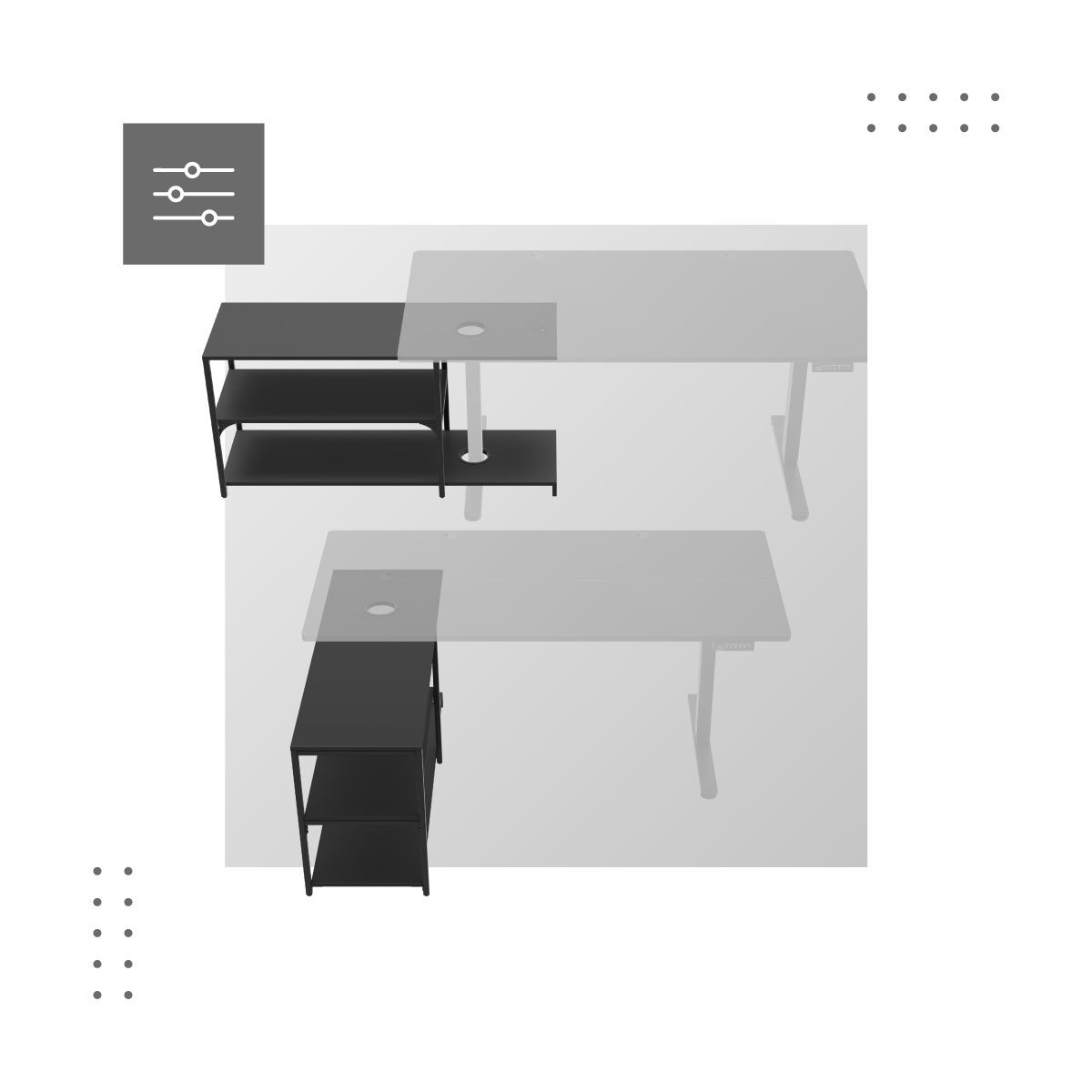 2 setting options