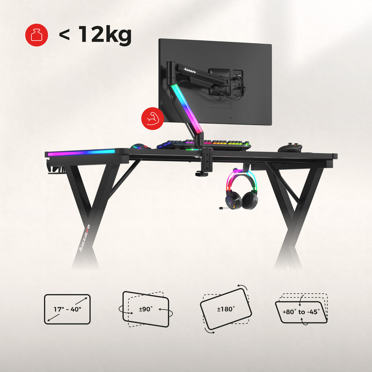 Huzaro Motion 1.6 adjustable monitor mount