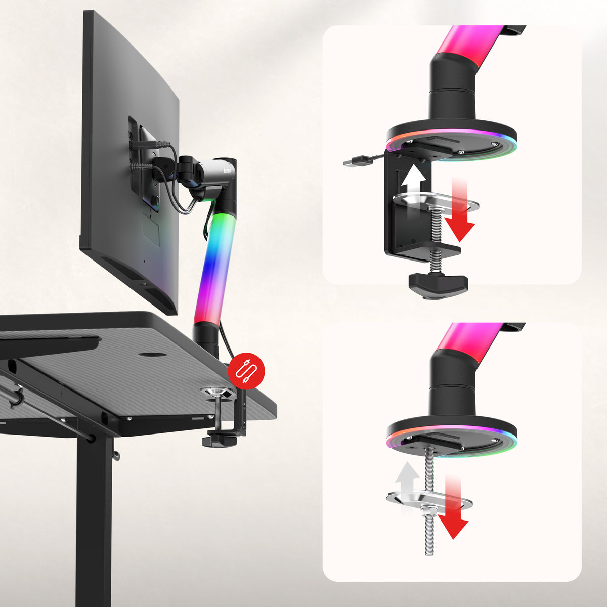 Huzaro Motion 1.6 adjustable monitor mount