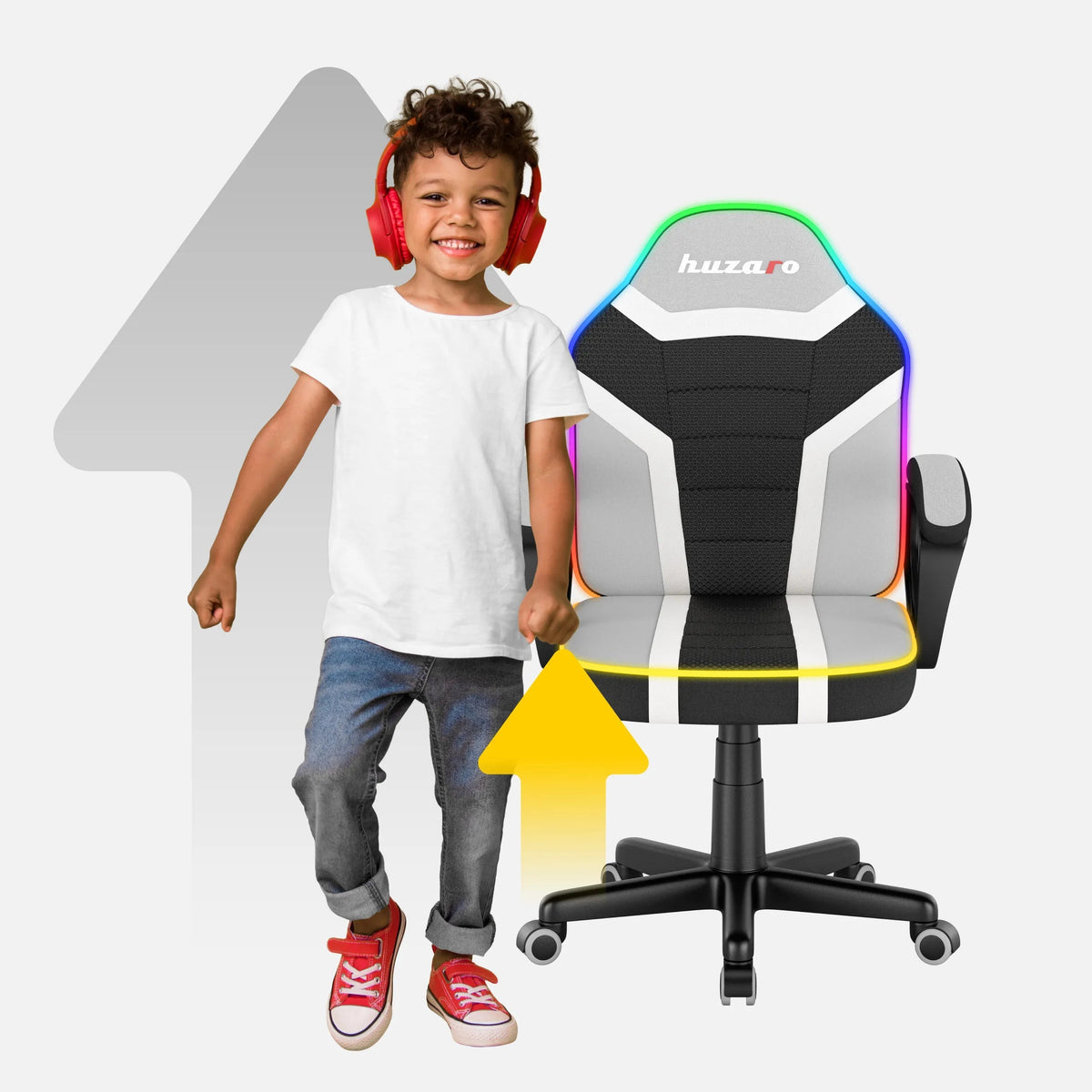 Children’s armchair with LED lighting: functionality and style