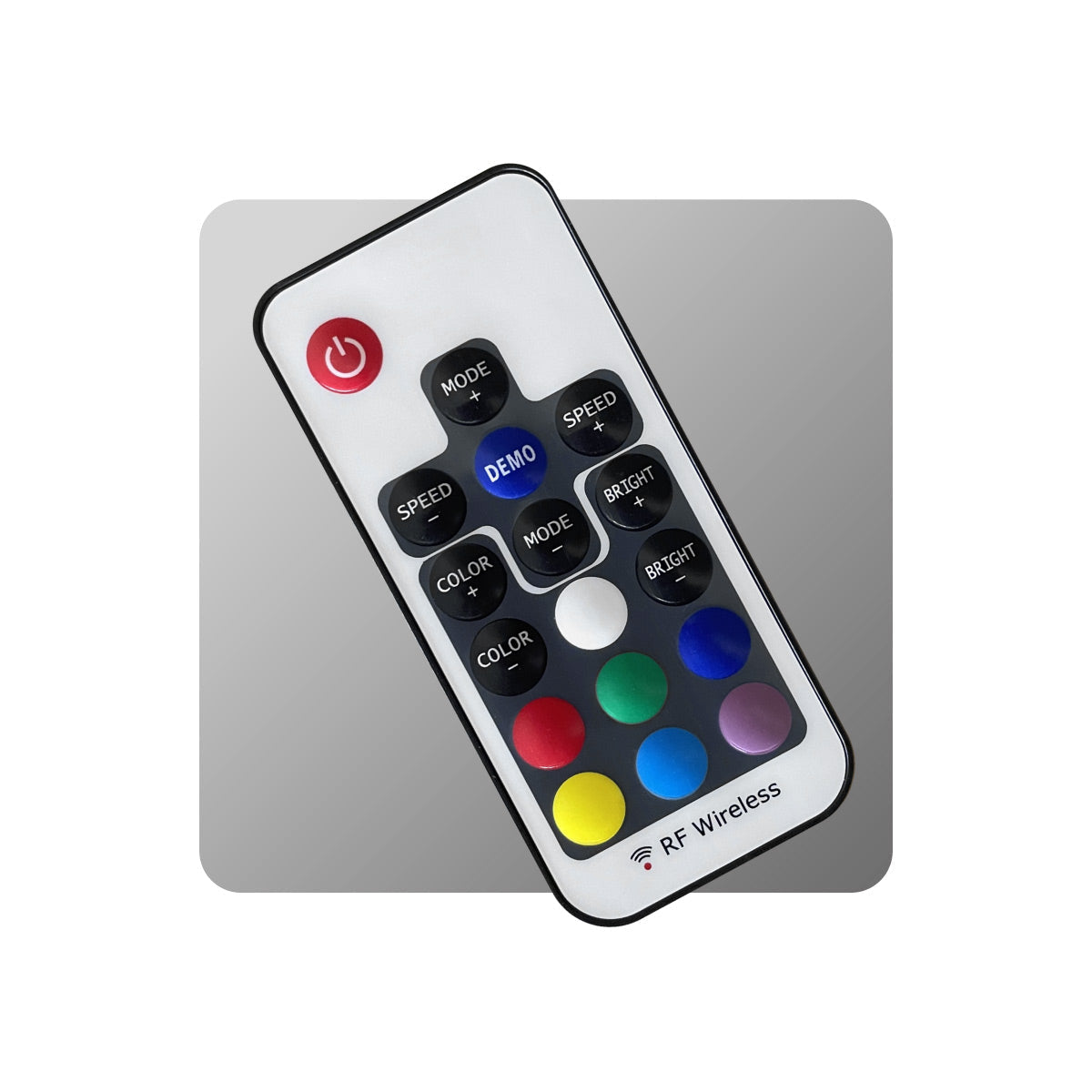 Wireless remote control for lighting