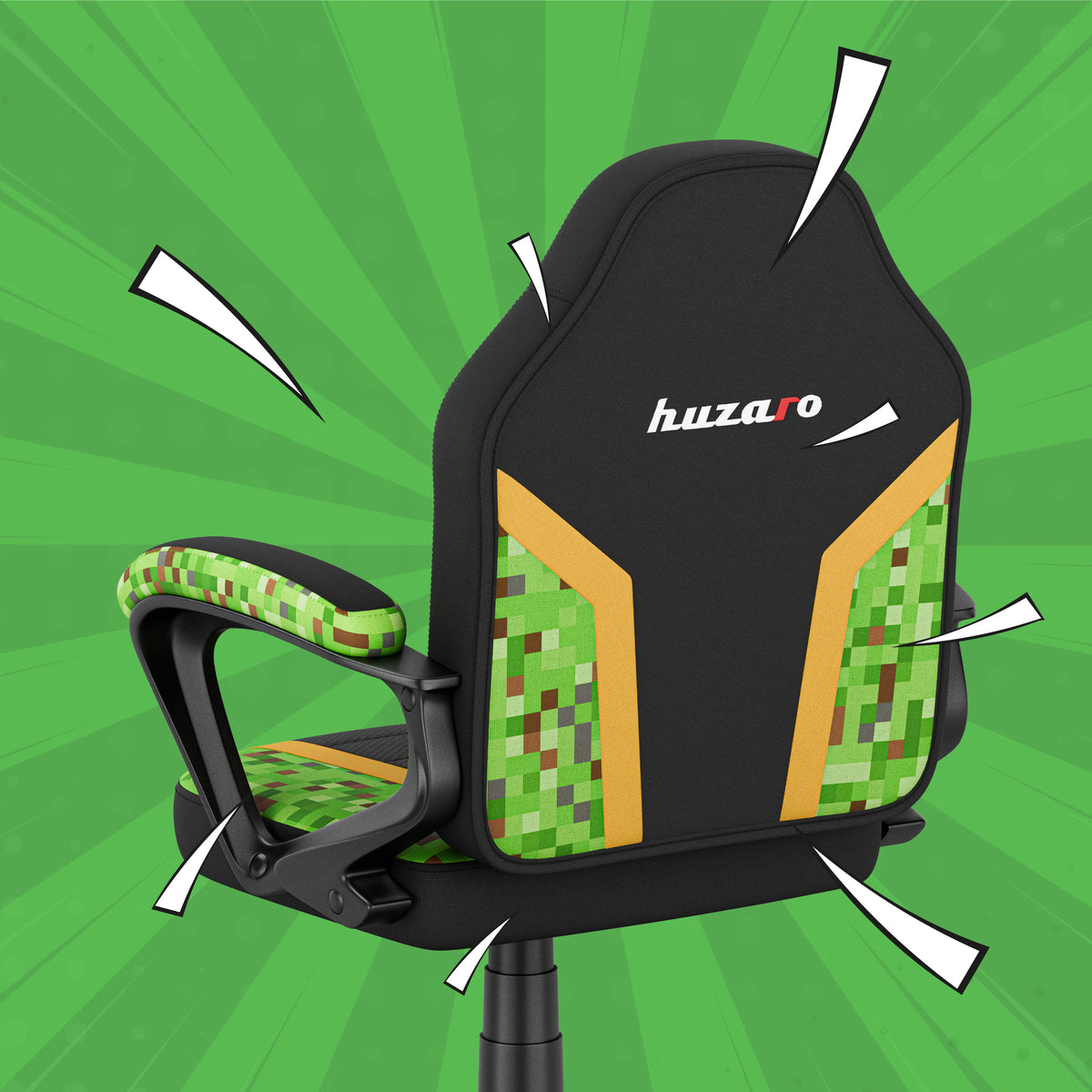 HUZARO RANGER 1.0 Pixel Mesh children’s gaming chair