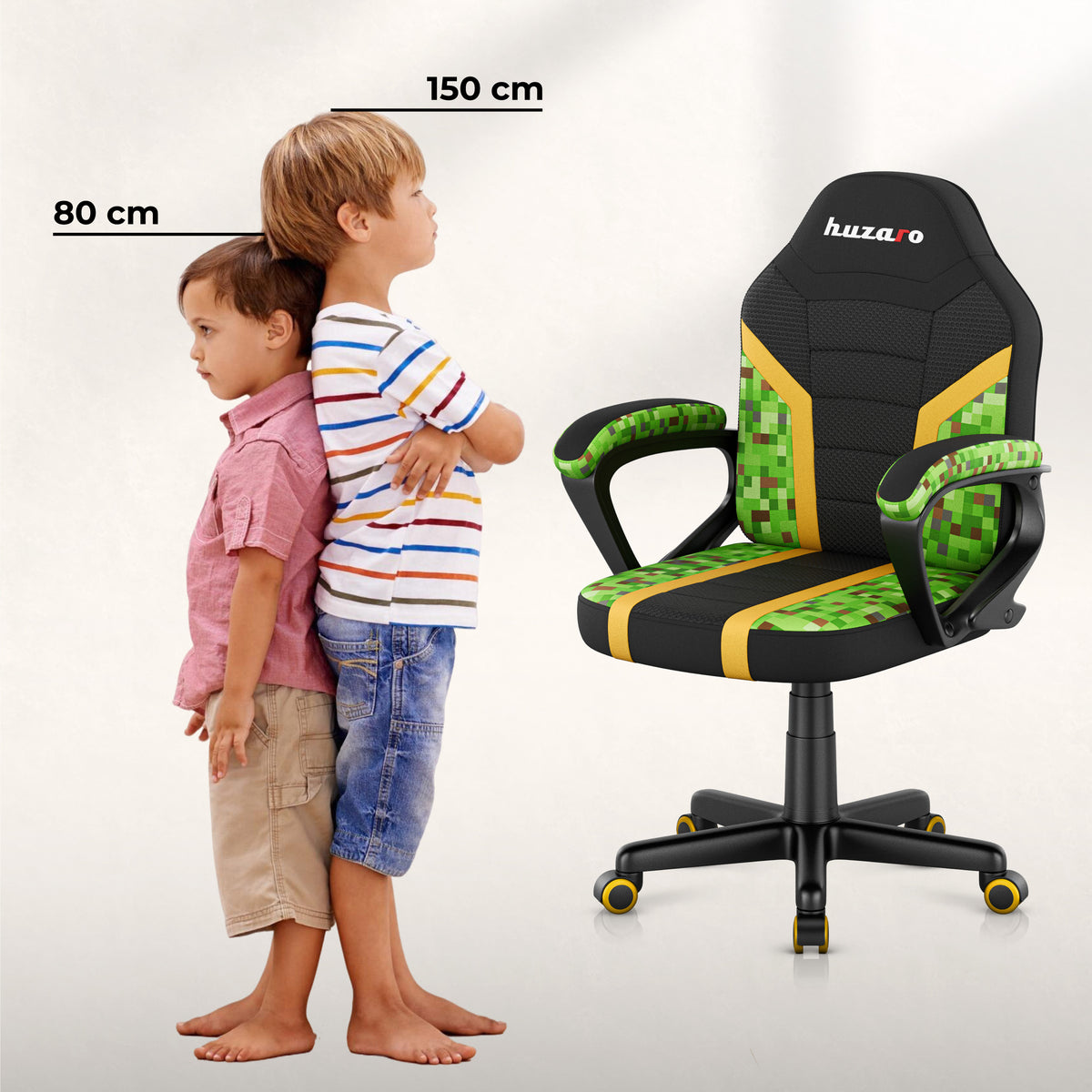 HUZARO RANGER 1.0 Pixel Mesh children’s gaming chair