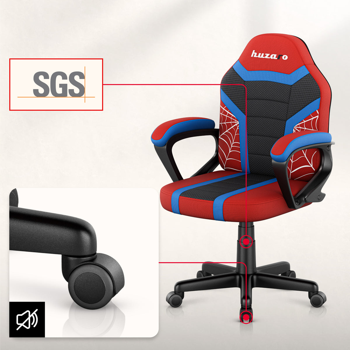 Huzaro Ranger 1.0 Spider Mesh children’s gaming chair