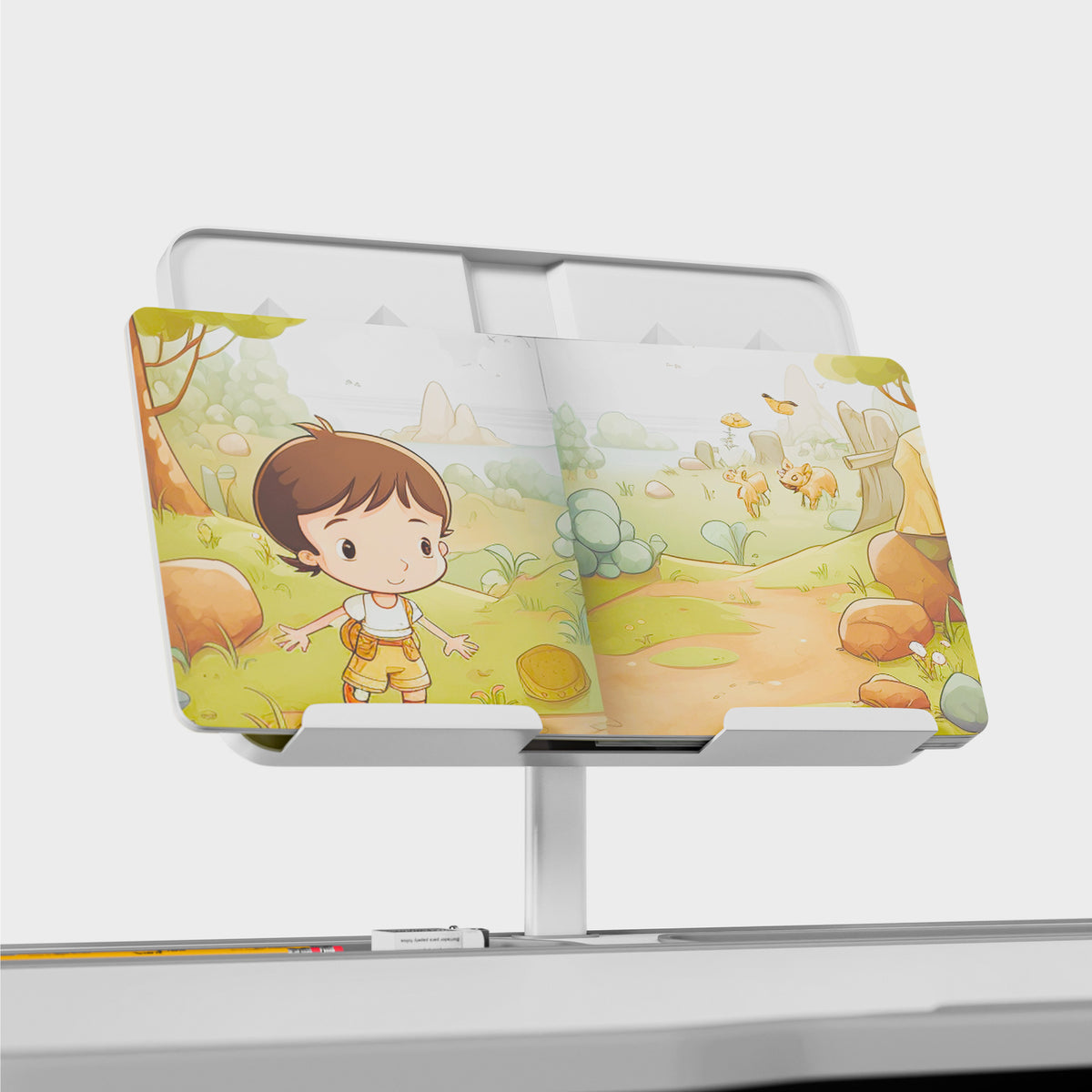 A handy book rest
