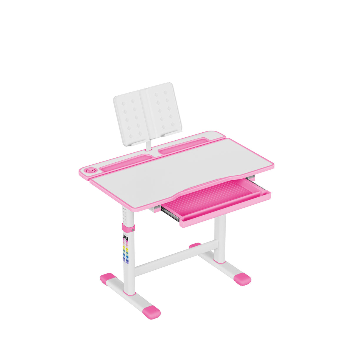 Mark Adler Study 3.0 Pink 66 cm Ergonomic Children’s Desk