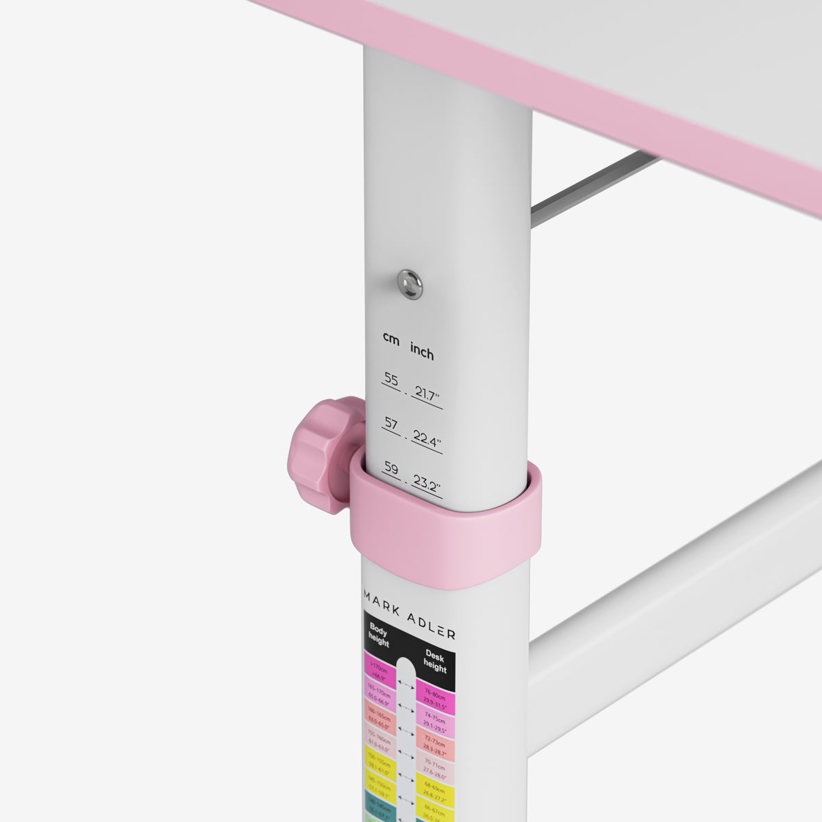 Adjustable desk for children