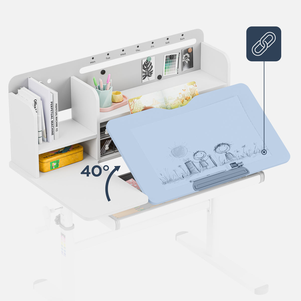 A comfortable space for learning and playing
