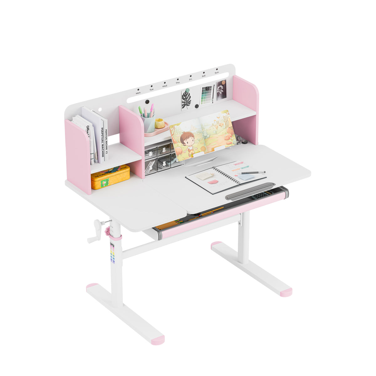 Mark Adler Study 5.7 Pink 100 cm children’s desk