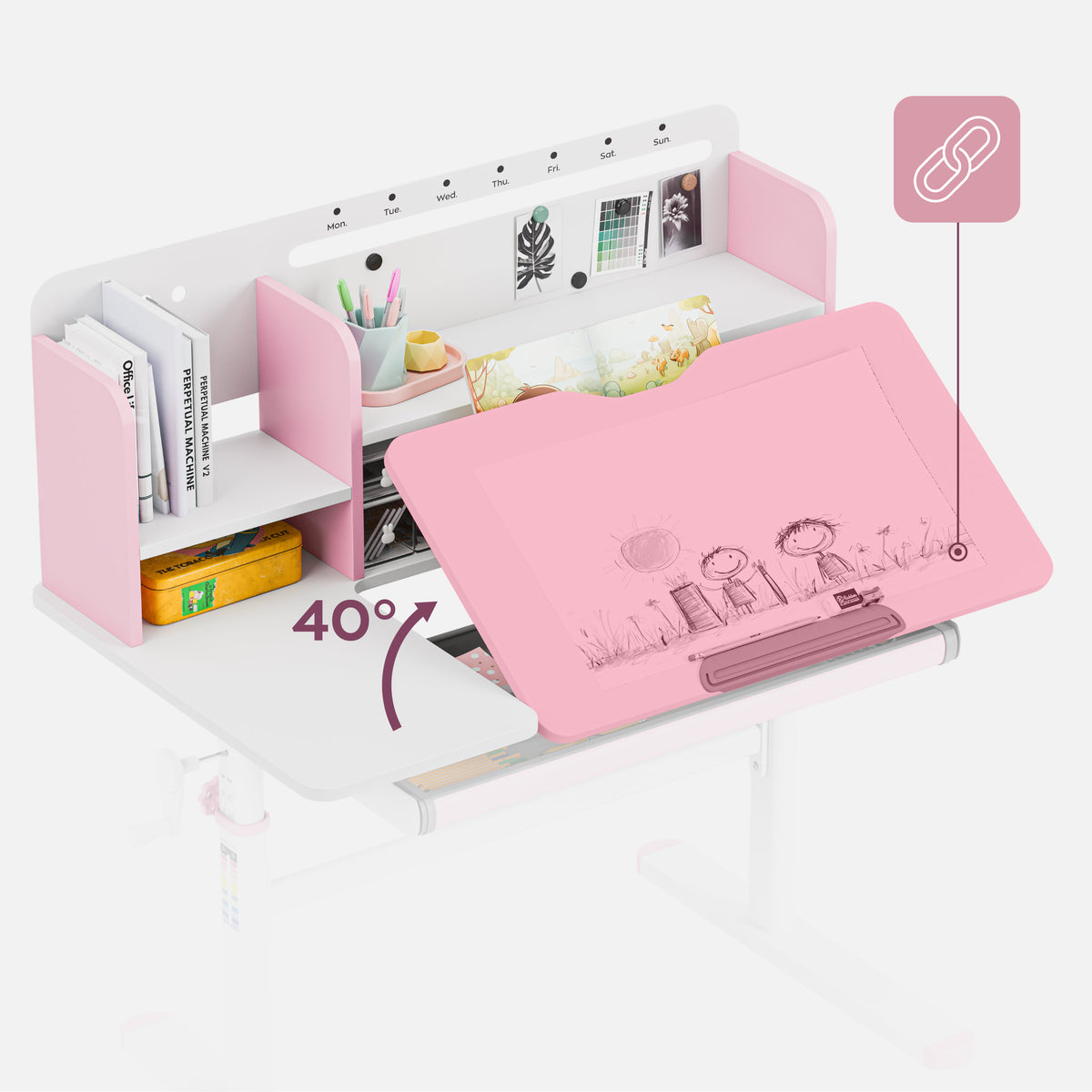 A comfortable space for learning and playing