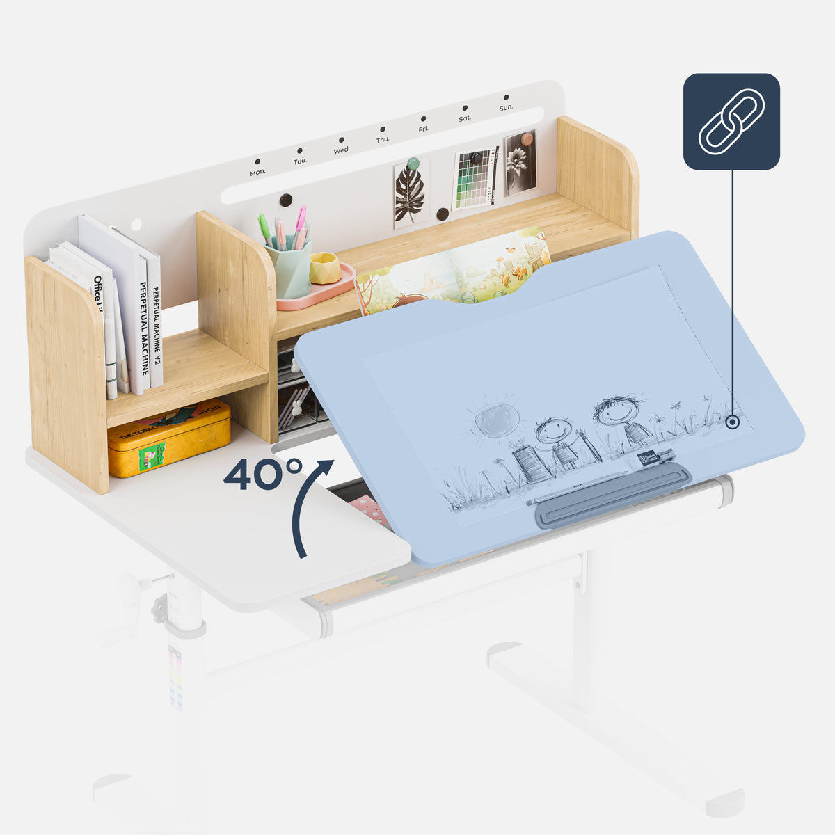 A comfortable space for learning and playing