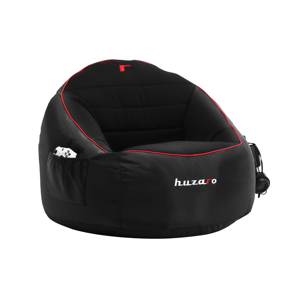 A pouffe designed for gamers