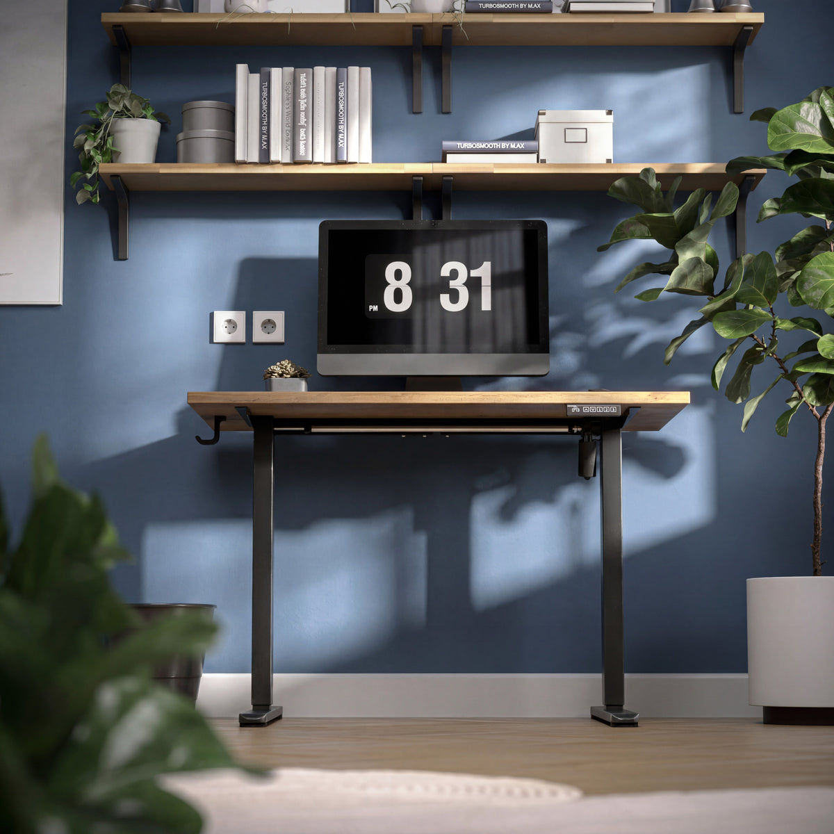 Mark Adler Xeno 1.7 Black electric desk frame