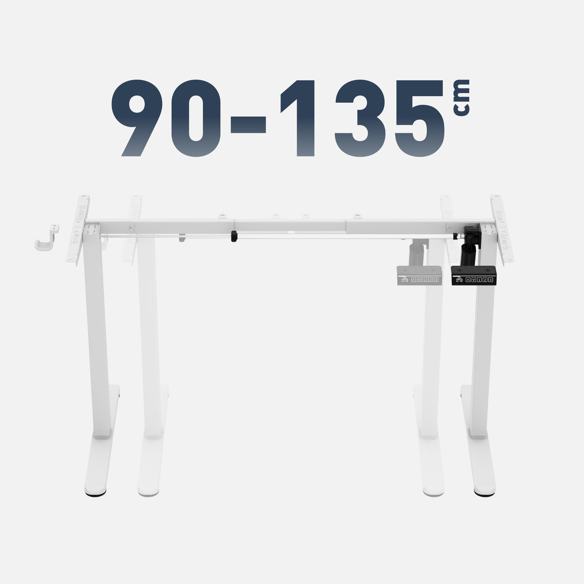 Mark Adler Xeno 1.7 White electric desk frame