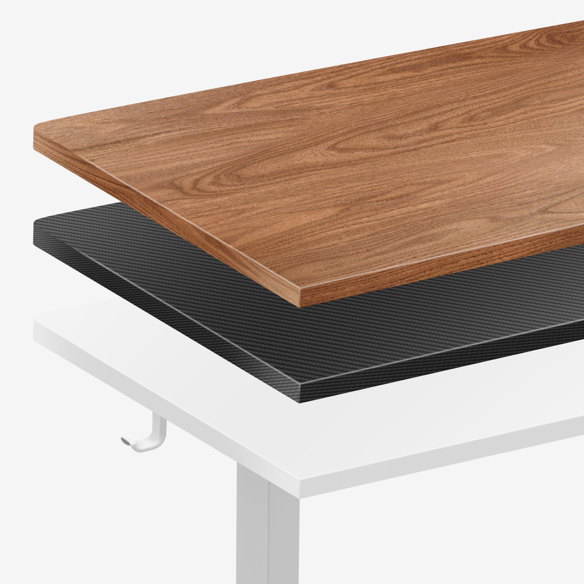 Complete freedom in choosing a worktop