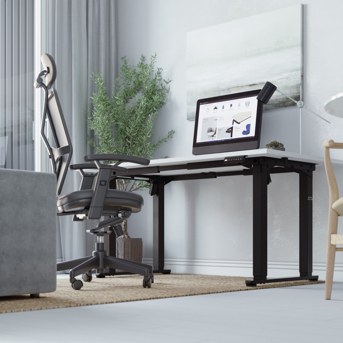 Adjustable frame width – adapt the frame to your space