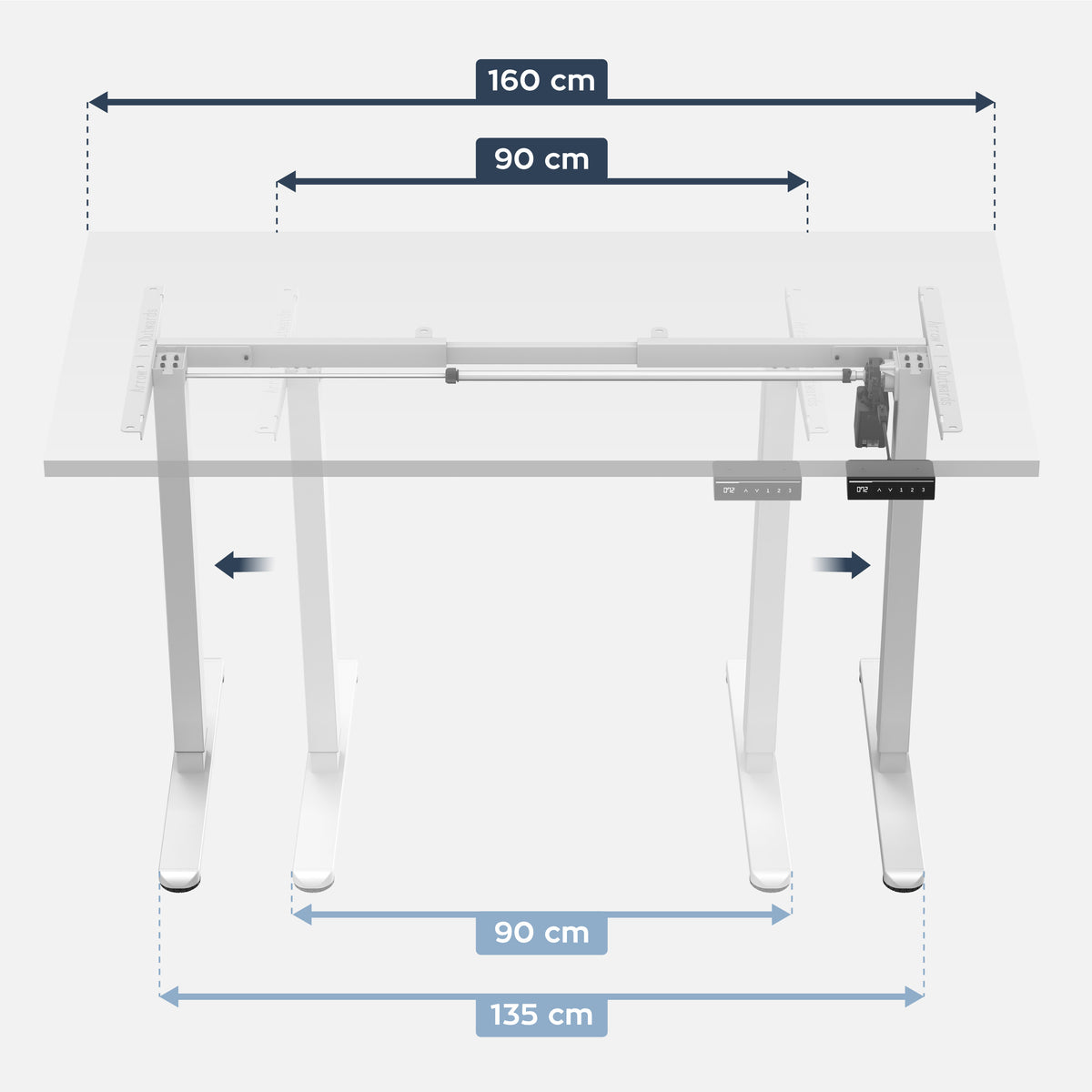 A worktop size perfectly tailored to your needs